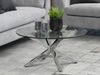 Couchtisch HEAVEN, Klarglas, rund, ca. 82 cm Bild 2
