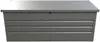 Vente-unique - Garten-Aufbewahrungsbox - Stahl - Grau - Volumen 582L - TOMASO Bild 2