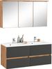welltime Badmöbel-Set Lucca, (2-St), Doppelwaschtisch, Breite 120 cm Bild 2