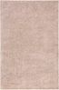 carpet city Shaggy Hochflor Teppich - 200x200 cm Quadratisch - Sand-Beige - Langflor Wohnzimmerteppich - Einfarbig Uni Modern - Flauschig-Weiche Teppiche Schlafzimmer Deko Bild 3