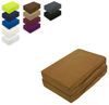 Doppelpack Frottee Spannbettlaken 60 - 70 x 140 cm Nougat Bild 4