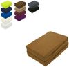 Doppelpack Frottee Spannbettlaken 60 - 70 x 140 cm Nougat Bild 5