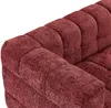 Vente-unique - LERICI Sofa Stoff Rot - B 89 cm x H 72 cm x L 213 cm Bild 4