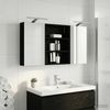 vidaXL Badezimmerschrank-Set 3 pcs 100 x 10,5 x 50 cm Holzwerkstoff 3403689 Bild 4