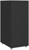 vidaXL Aktenschrank mit Rollen Schwarz 28 x 41 x 69 cm Metall [335918] Bild 4
