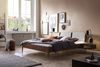 Hasena Lounge Pistoia 180x200 Nussbaum, geölt - Fusshöhe 20 cm Massivholzbett Bild 2