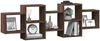 vidaXL Wandregal Braun Eichen-Optik 129x18x42 cm Holzwerkstoff 853224 Bild 3