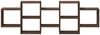 vidaXL Wandregal Braun Eichen-Optik 129x18x42 cm Holzwerkstoff 853224 Bild 4