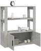 vidaXL Sideboard Betongrau 80x30x90 cm Holzwerkstoff 819464 Bild 5