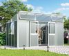 Vitavia Gerätehaus "Kosmos", weiß / salbei grün, 11,5 m² Bild 2
