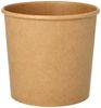 25 Suppenbecher, Pappe 760 ml Ø 11,5 cm · 11 cm braun Bild 1