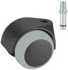 Doppelrolle inkl. Gewindestift, 50 x 60 mm Bild 2