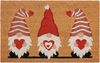 HANSE Home Fußmatte Kokos Gnome Heart, Türmatte, rechteckig, Höhe: 15 mm, Schmutzfangmatte, Rutschfest, Outdoor, Weihnachten, Kokosmatte, Zwerg Bild 5