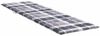 vidaXL Sonnenliegen-Auflage Grau Karomuster 200x60x3 cm Oxford-Gewebe 314217 Bild 4