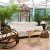 Relaxdays Tabletttisch klappbar Walnuss Bild 3