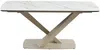 Vente-unique - MALATA Esstisch KeramikGlas BeigeWeiß - B 90 cm x H 76 cm x L 220 cm260 cm180 cm Bild 3