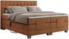 Boxspringbett elektrisch verstellbar, Schlafzimmerbett, Bettkasten - ELEKTRO - 200 x 200 cm - Orange Stoff - H4 Bild 4
