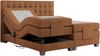 Boxspringbett elektrisch verstellbar, Schlafzimmerbett, Bettkasten - ELEKTRO - 200 x 200 cm - Orange Stoff - H4 Bild 5