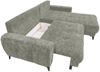 Ecksofa Belluno Schlaffunktion und Bettkasten – Ed Exciting Design, Mikrofaser & Nosagfederung, flexibel montierbar Bild 3