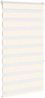 vidaXL Doppelrollo Marmorbeige 70x150 cm Stoffbreite 65,9 cm Polyester 4014645 Bild 3