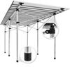 tectake Campingtisch (1-St, 1 tlg), Klappbares Aluminiumgestell Bild 5