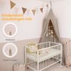 lilimaus Betthimmel Baldachin Betthimmel Kinderzimmer aus 100% Musselin Baumwolle (1-tlg), Großer Musselin Baldachin aus 100% Baumwolle, handgenäht Bild 4