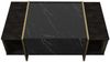 ibonto COUCHTISCH 103,8 x 37,3 x 60 cm Dunkelgrau Wohnzimmertisch (H 60 x T 37.3 x B 103.8 cm) Bild 2