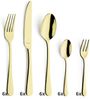 Kuppels Home DELIA Besteckset 30-teilig PVD champagner hochglanzpoliert Bild 3