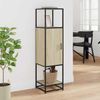 vidaXL Highboard Sonoma-Eiche 35,5x35x139 cm Holzwerkstoff Metall 849035 Bild 3