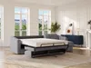 Vente-unique - DARIELO Sofa Stoff Grau - B 223 cm152 cm x H 85 cm x L 295 cm Bild 3