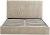 Vente-unique - RIBIOLA Bett Stoff Beige - B 213 cm x H 110 cm x L 188 cm Bild 4