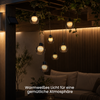 Star Trading Solar Lichterkette – 10 Rauchglas-Kugeln, warmweiß, Dämmerungssensor, 270 cm, separates Solarpanel, kabellos – Outdoor Deko für Garten, Balkon & Terrasse Bild 5