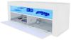 SONNI TV-Schrank TV Lowboard 120x40x45 Weiß Hochglanz mit LED-Beleuchtung 12 Led Farben sideboards Bild 2