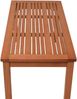 Gartentisch HILARY - Eukalyptus, Braun, 90x44x40,7cm | Garten Beistelltisch Wetterfest Outdoor Tisch Bild 3