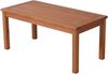 Gartentisch HILARY - Eukalyptus, Braun, 90x44x40,7cm | Garten Beistelltisch Wetterfest Outdoor Tisch Bild 2