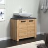 Waschbeckenunterschrank Franka / Follow, Holzwerkstoff, Holzfarben, 79 x 67 x 35 cm Bild 4