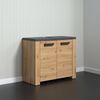 Waschbeckenunterschrank Franka / Follow, Holzwerkstoff, Holzfarben, 79 x 67 x 35 cm Bild 3