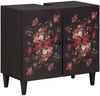 vidaXL Badezimmerschrank-Set Wandmontiert 2 pcs Massivholz Mango 3310141 Bild 3