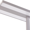 LED Stehlampe TAURUS mit Dimmer Metall Silber Bild 4