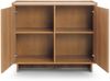 Bettso 'Suna' Sideboard mit 2 Türen, im Japandi-Stil, Holzwerkstoff Eiche Caramel 83x39x98 cm Bild 3