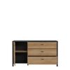 Sideboard >Hialeah< in Riviera Eiche - 151,3x85,1x40,2cm (BxHxT) Bild 3