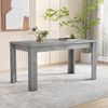 Esszimmertisch, Zeitgemäßer Esstisch, Robuster Esstisch, Tisch mit vier Beinen,Eichenholztisch, Rechteckiger Esstisch, Kaffee-Freizeittisch, Modern einfacher Esstisch, Beton-Optik[OLD SKU:WF312300AAB] Bild 2