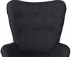 CLP Lounger Durham Stoff mit Buchenholz Gestell,schwarz Bild 4