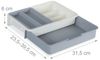Relaxdays Ausziehbarer Besteckkasten Bild 5