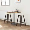 vidaXL Esszimmerstühle 2 pcs Hellbraun 46 x 37 x 63 cm 42020456 Bild 3
