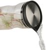 APS Glaskaraffe - 1,2l Edelstahldeckel ohne Griff. Bild 2