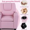 COSTWAY Kindersofa, Kindersessel mit verstellbarer Rückenlehne & Fußstütze Bild 3