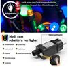 FIVMEN LED-Lichternetz LED-Lichterkette Weihnachtsdeko Weihnachten Netz, 8 Modi, Timer, Memory-Funktion Bild 3