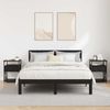 vidaXL Nachttisch 2 pcs Schwarz Eichen-Optik 40 x 42 x 55 cm 881886 Bild 4