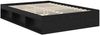 vidaXL Bettrahmen Schwarz 140 x 190 cm Massives Kiefernholz 3410081 Bild 5
